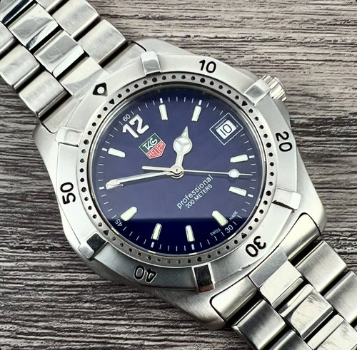2000s Tag Heuer Professional 2000 Quartz WK1113-0 (Full Set)