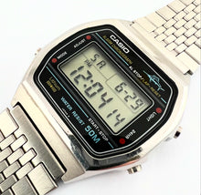 1980s Casio Marlin W-36 Quartz LCD Chronograph