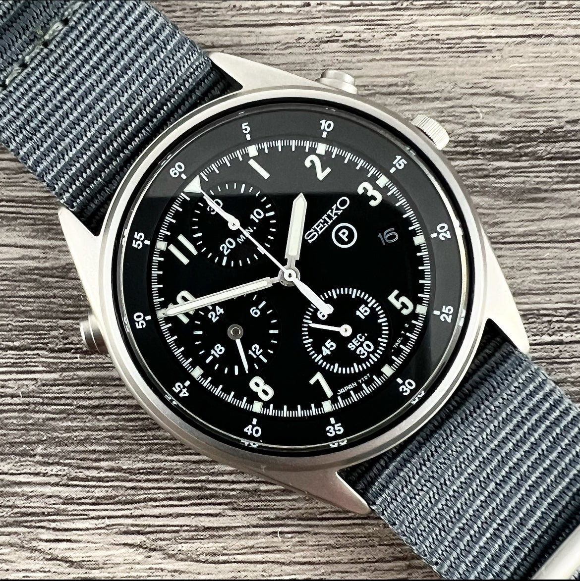 1993 Seiko Gen 2 7T27-7A20 Quartz Chronograph (MOD Issued