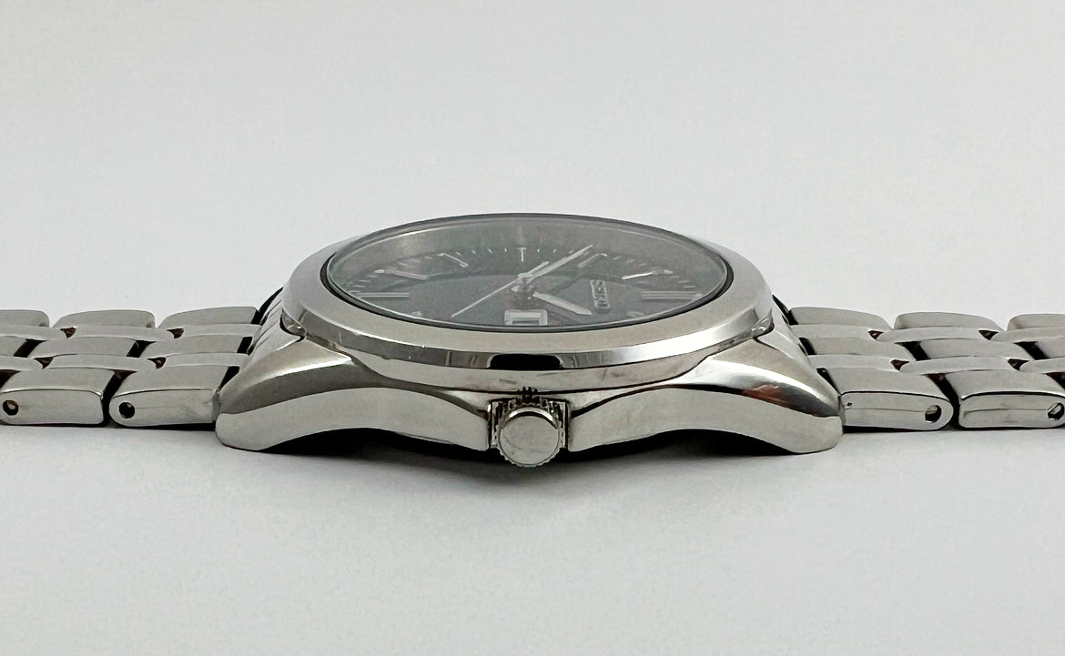 Cinturino Orologio In Acciaio 316L Stile Giubileo - 20mm Argento - Sistema Glide Lock Per Bliger/Tandorio - Foto 2