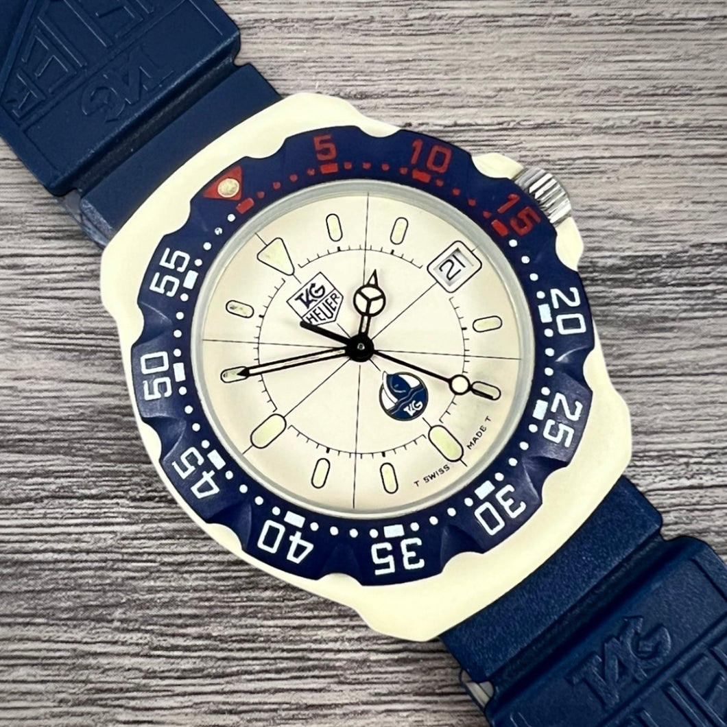 1987 Tag Heuer Professional Formula 1 Quartz Unisex TAG Heuer Round Europe Yacht Race 1987 386.513