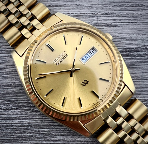 1990 Seiko SQ 5Y23-8A69 Quartz 'Datejust'