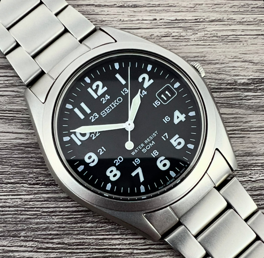 2001 Seiko 7N42-8070 Military Quartz – Mornington Watches