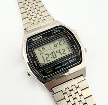 1980s Casio Marlin W-36 Quartz LCD Chronograph