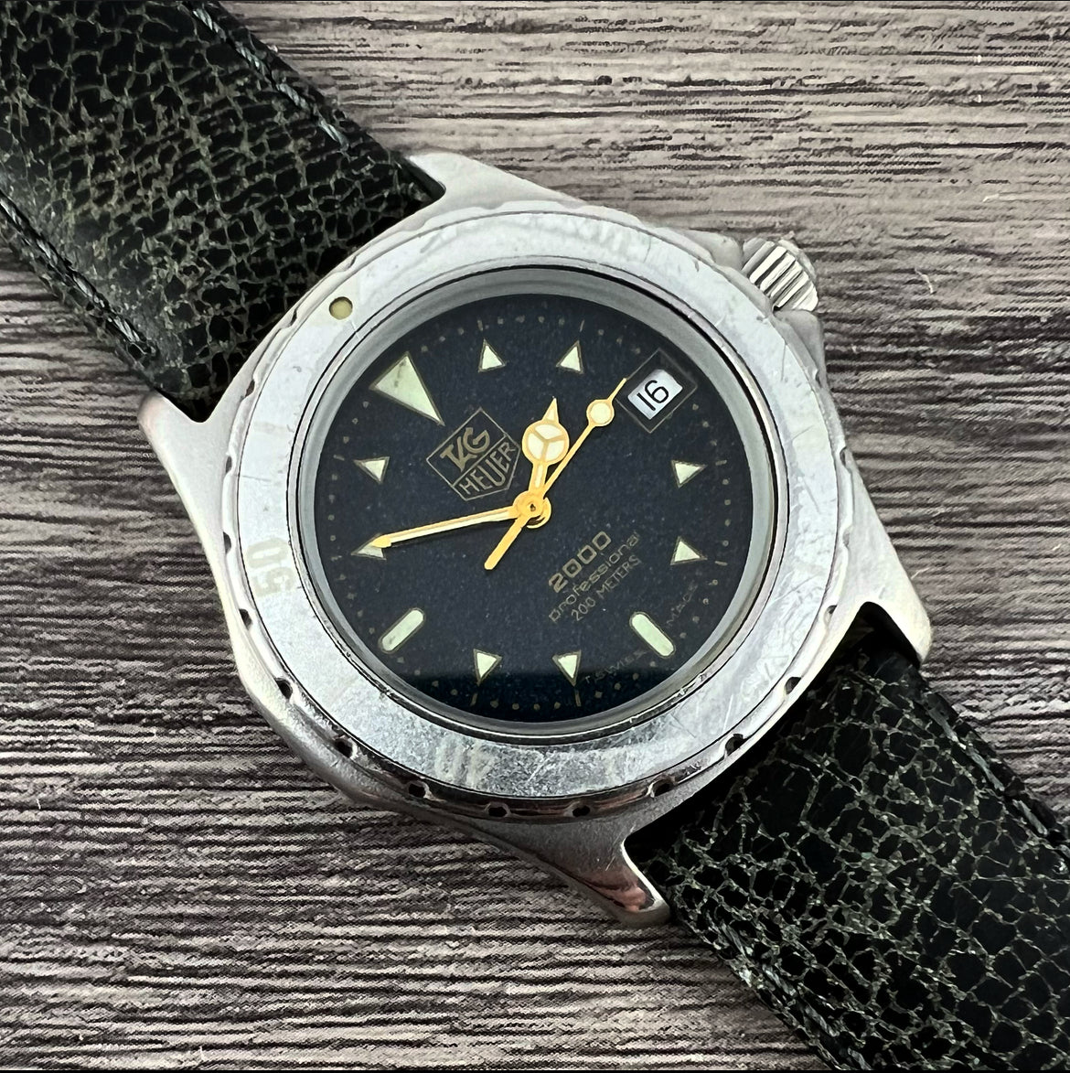 1980s Tag Heuer Professional 2000 Quartz 972.613 Mornington Watches