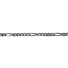 Figaro Curb Chain 4.5mm - 925 Sterling Silver - 24.5"