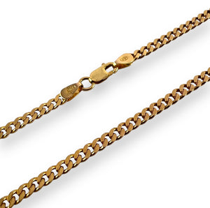 Cuban Chain 2.9mm - 9ct Yellow Gold - 20.25"