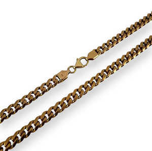 Cuban Chain 5.3mm - 9ct Yellow Gold - 20"