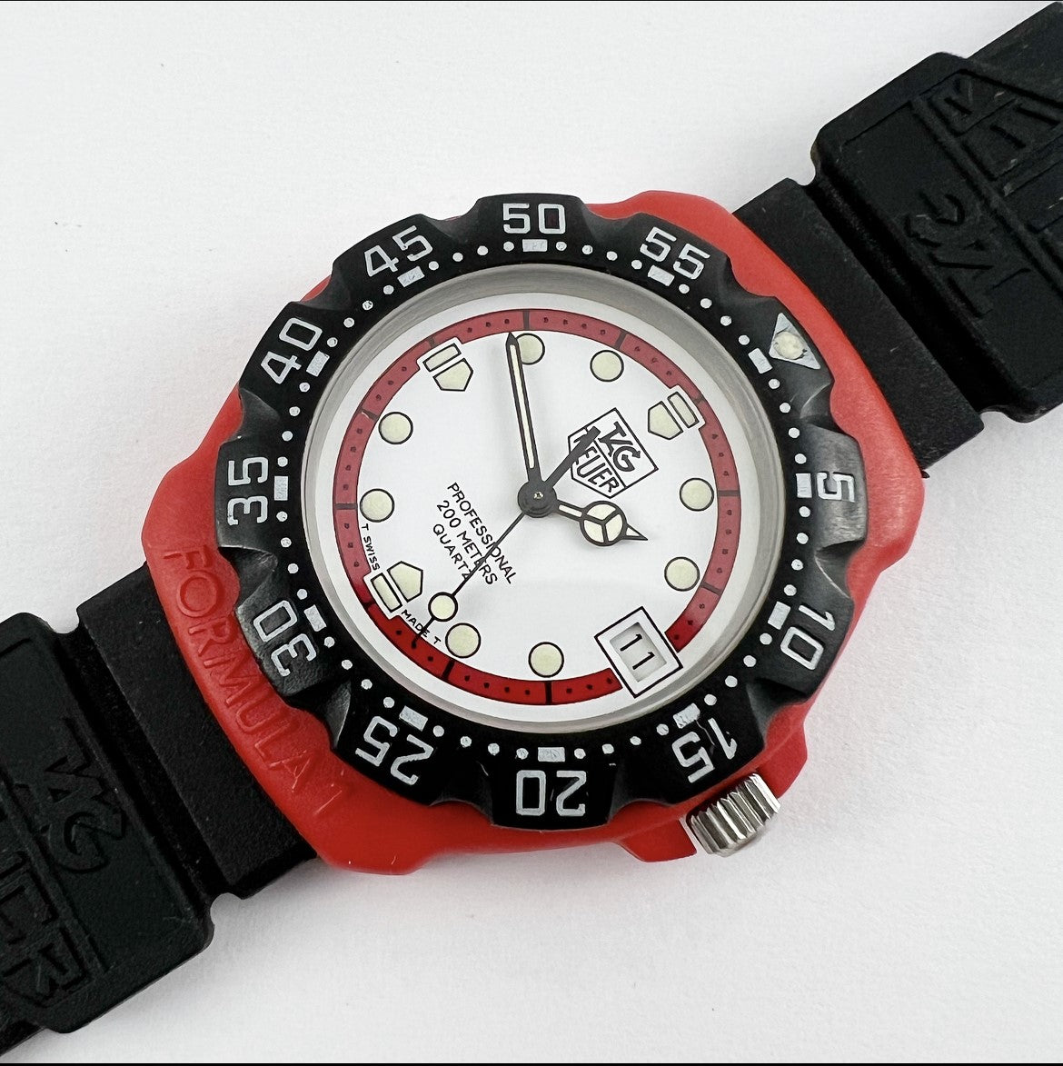 1987 Tag Heuer Professional Formula 1 Quartz Unisex 385.513