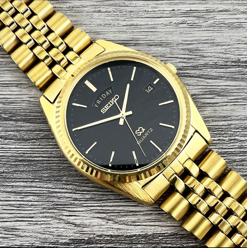 1990 Seiko SQ 5Y23-8A69 Quartz 'Day Date’
