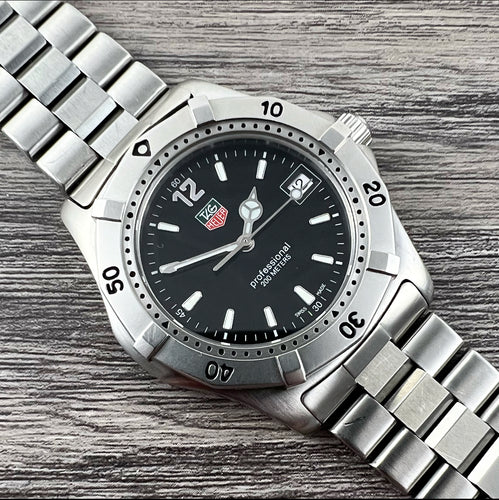2000s Tag Heuer 2000 Professional Quartz WK1110-1 (Full Set)