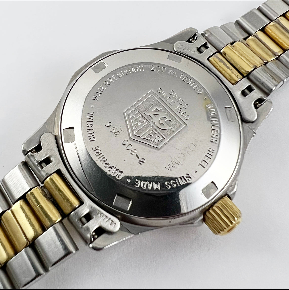 1992 Tag Heuer 2000 Professional Quartz Ladies 964.008 2