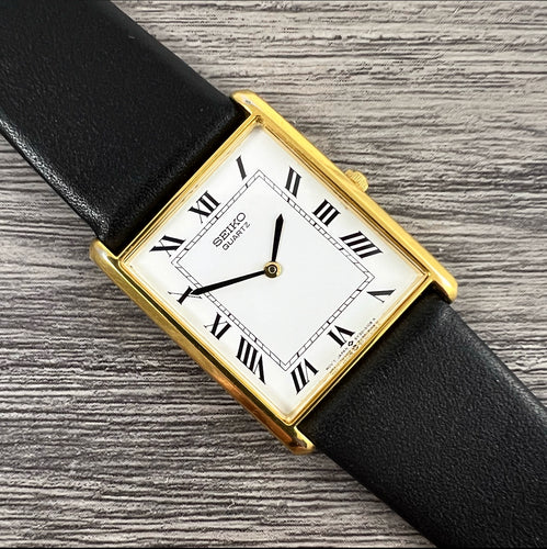1990 Seiko 'Tank' 5Y30-5060 Quartz