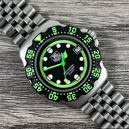 1990s Tag Heuer Professional Formula 1 Quartz Unisex WA1215