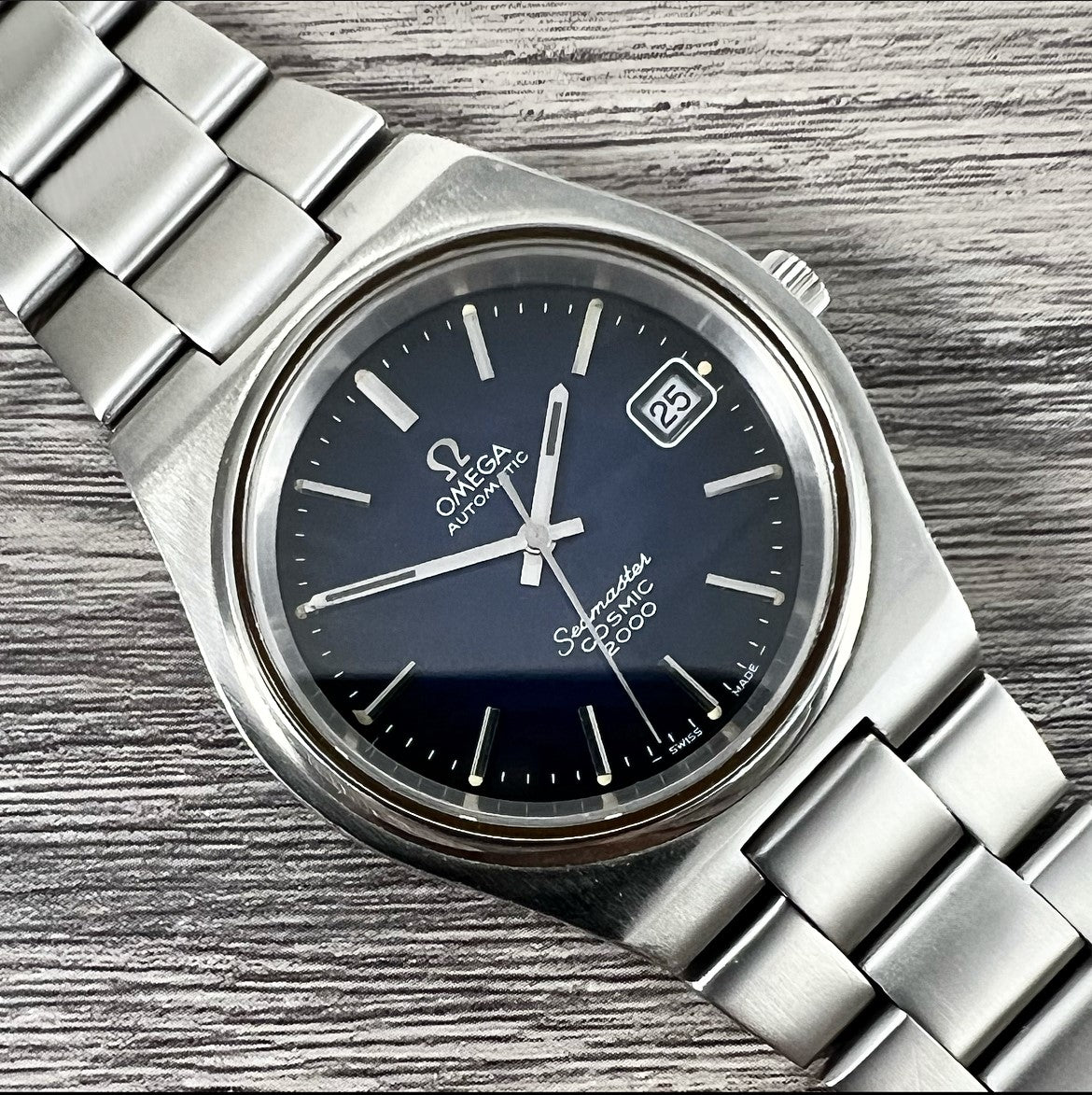時計 Vintage OMEGA Seamaster Cosmic 2000 Dial s-l1200.jpg