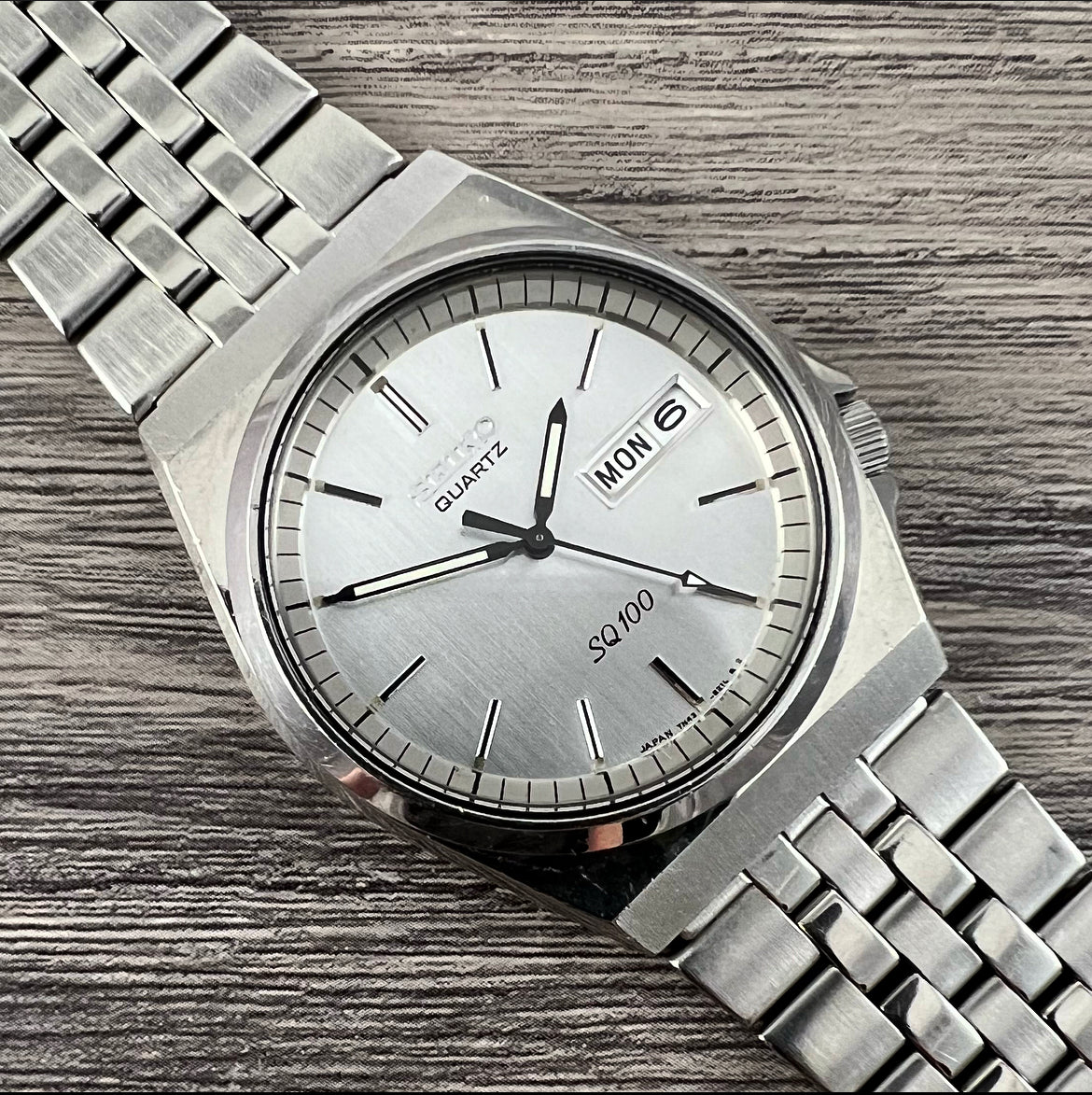 1993 Seiko SQ100 7N43-8140 Quartz – Mornington Watches
