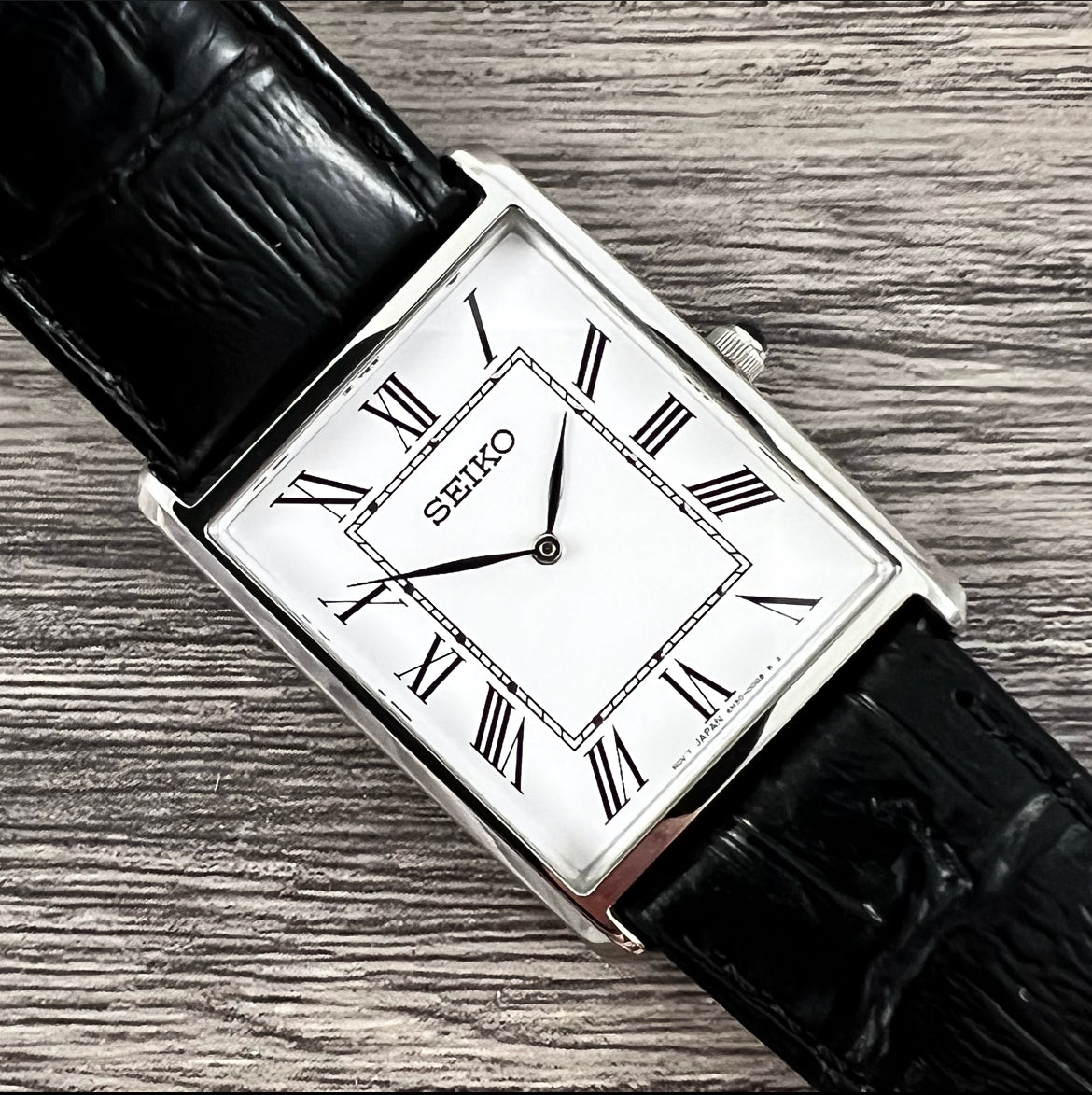 2022 Seiko 'Tank' 4N30-00G0 Quartz – Mornington Watches