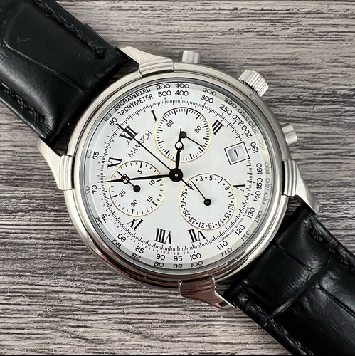 1990s Mondaine M-Watch Quartz Chronograph A580.0965
