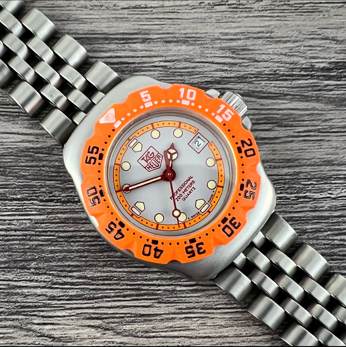Tag Heuer Formula1 380.508 タグホイヤー USED TAG HEUER Formula 1 380.508 ユニセックス 黒/黄 Tag Heuer Formula1