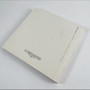 2005 Longines International Warranty Booklet