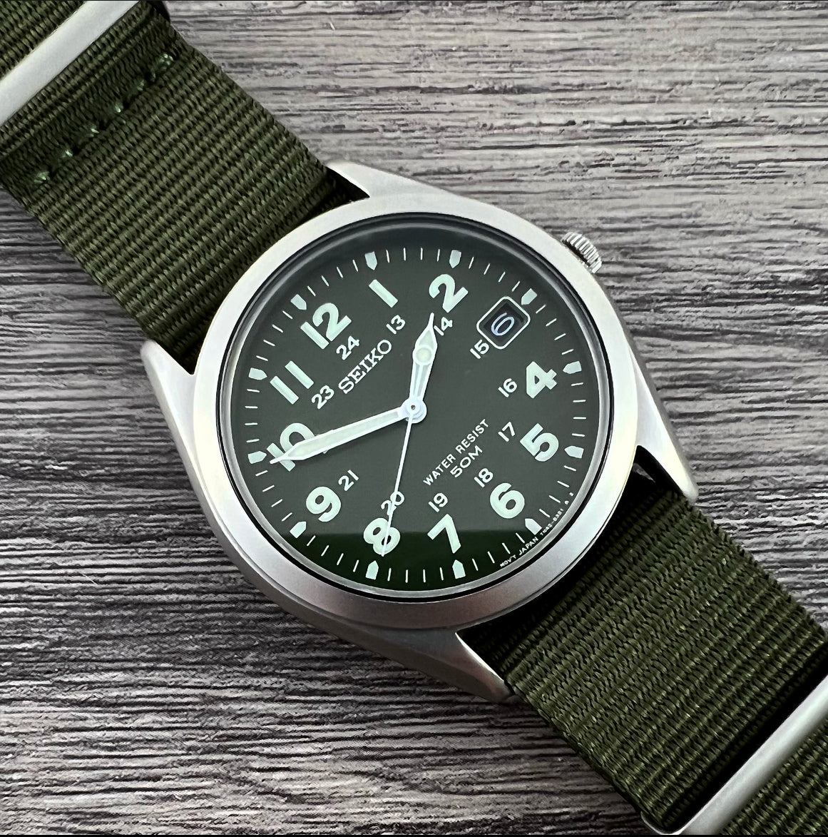 1997 Seiko 7N42-8070 Military Quartz – Mornington Watches