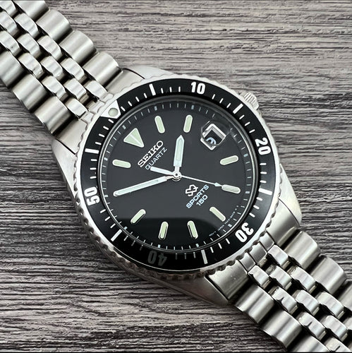 1992 Seiko SQ Sports 150 7N42-6A00 Quartz