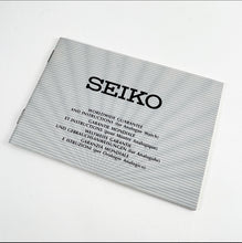 1990 Seiko Guarantee Booklet (V657-6190)