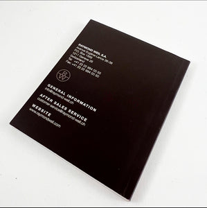 Raymond Weil Quartz Chronograph Instruction Booklet