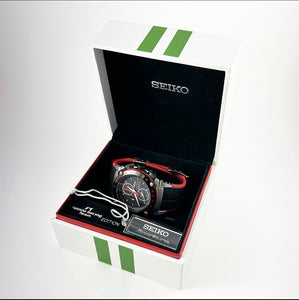 2008 Seiko Sportura 'Honda F1 Racing Team Edition' 7T62-0HV0 Quartz Alarm Chronograph