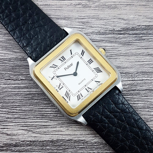 1991 Pulsar (by Seiko) 'Santos Dumont' Y480-5950 Quartz
