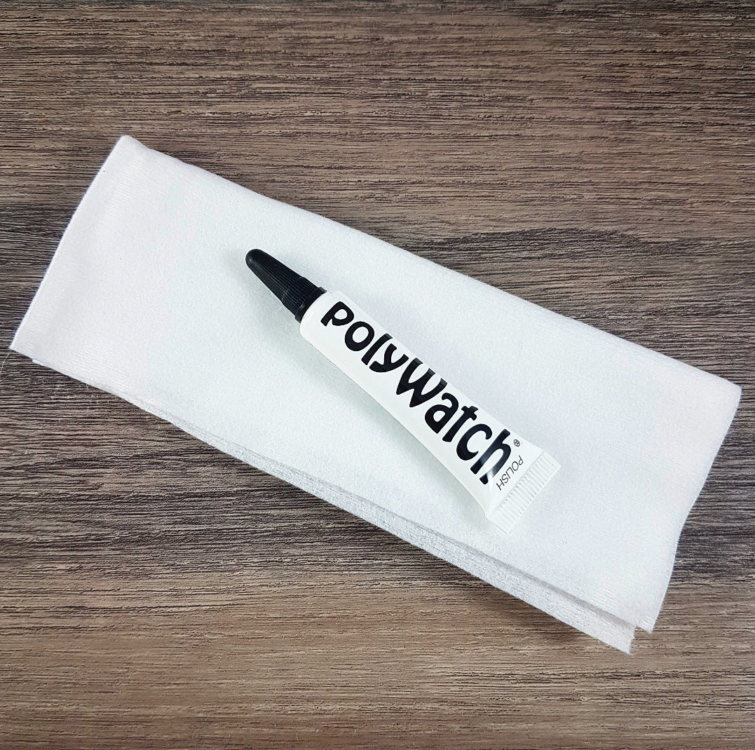 Polywatch scratch removal acrylic plastic watch glasses 5ml