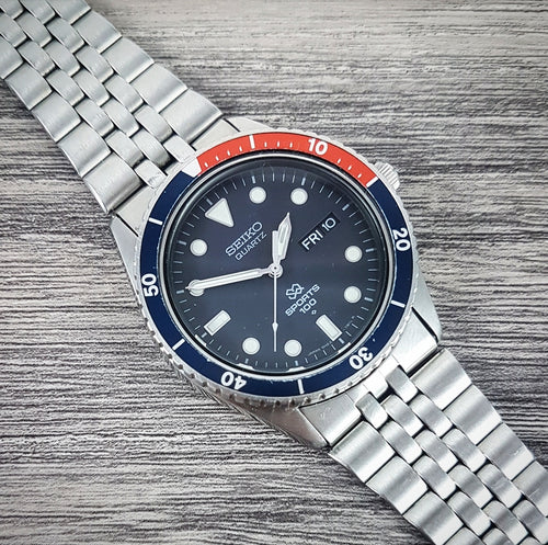 1988 Seiko SQ Sports 100 Pepsi Quartz