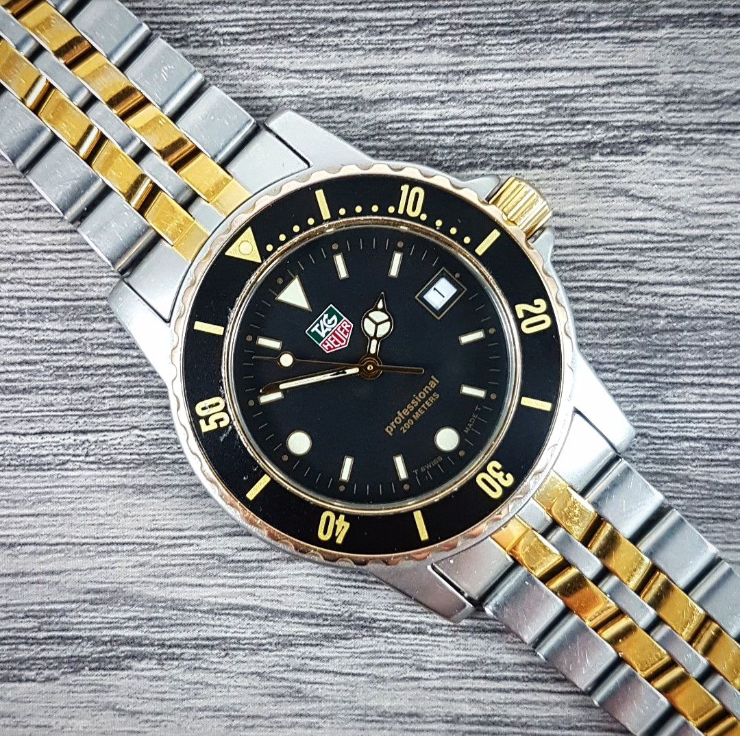 レビュー高評価アイテム特集｜ファッション通販 Professional Heuer Tag 1500 Midsize Quartz Series 時計