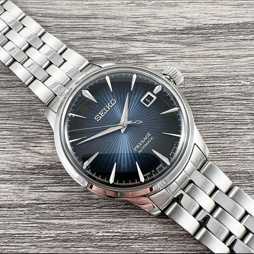 2017 Seiko Presage Cocktail 'Blue Moon' SRPB46J1