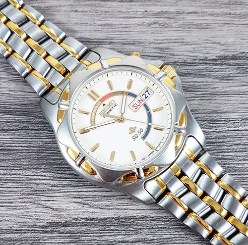 1996 Seiko Kinetic SQ50 5M43-0A50