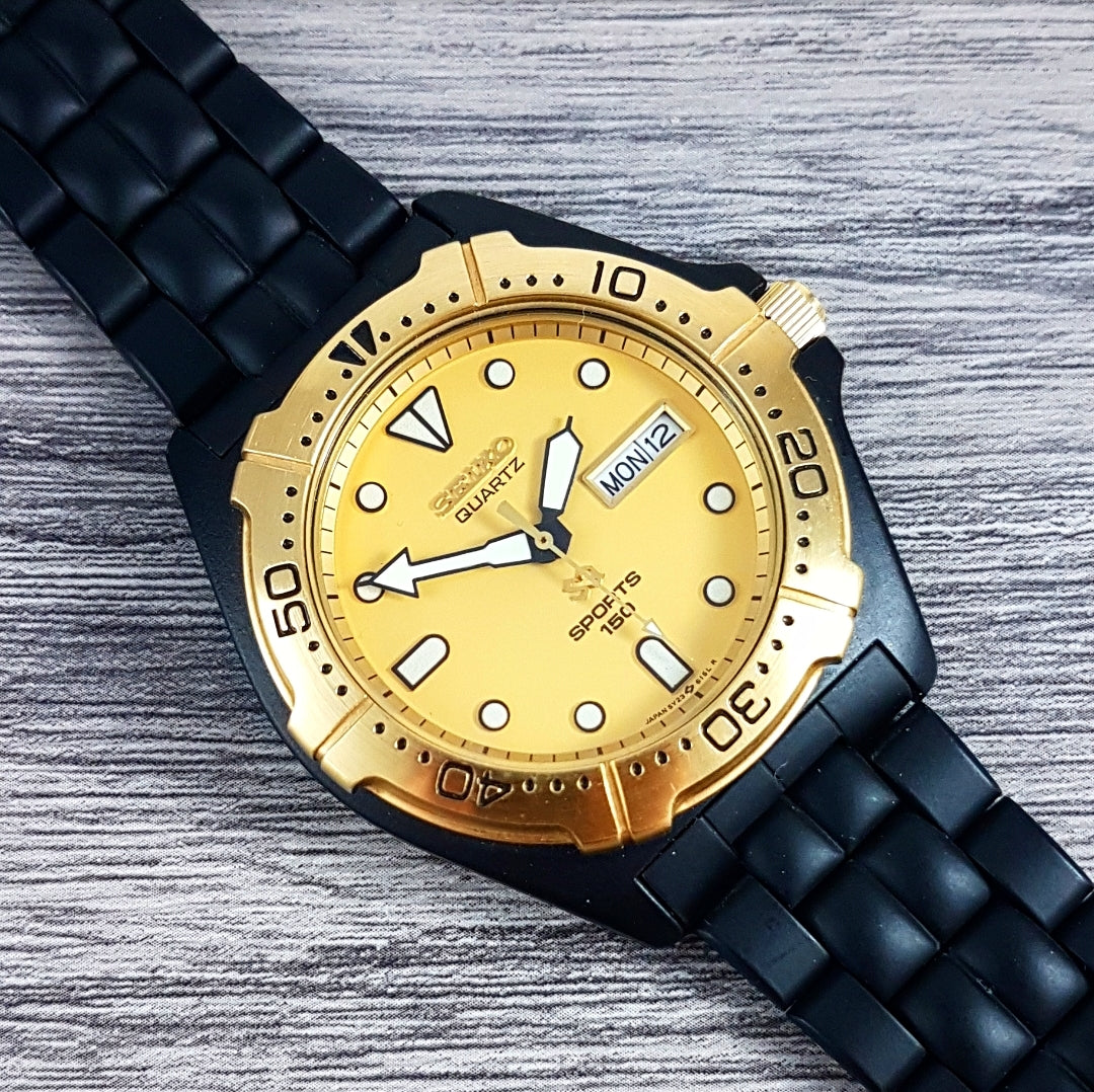 1989 Seiko SQ Sports 150 5Y23-6080 Quartz Diver – Mornington