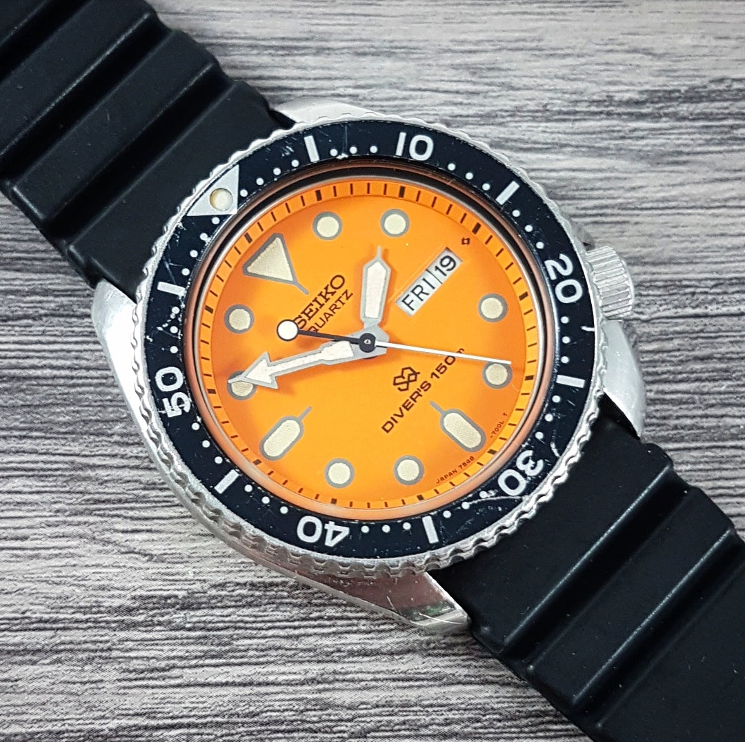 【空瓶】 1983 Seiko SQ 7548-700B Quartz Divers 150m – Mornington Watches