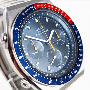1982 Seiko SQ 7A28-703A Quartz Chronograph