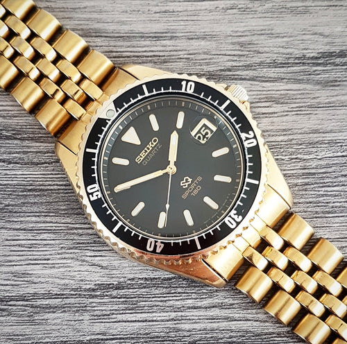 1990 Seiko SQ Sports 150 7N42-6A00 Quartz