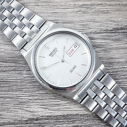 1990 Seiko SQ100 7N43-8001 Quartz