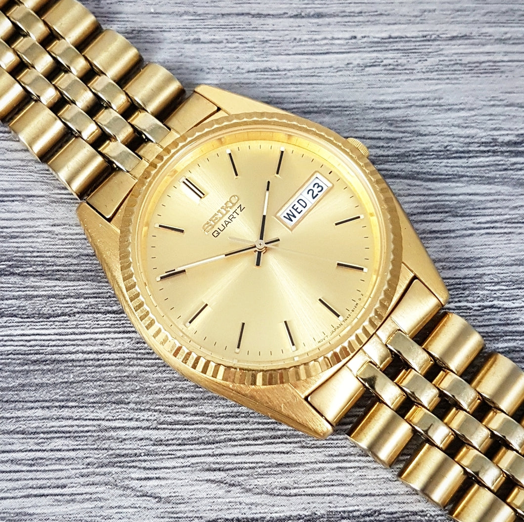 2001 Seiko 'Datejust' 7N43-8111 SGF206 Quartz Mornington Watches 2001 Seiko 'Datejust' 7N43-8111 SGF206 Quartz Mornington Watches