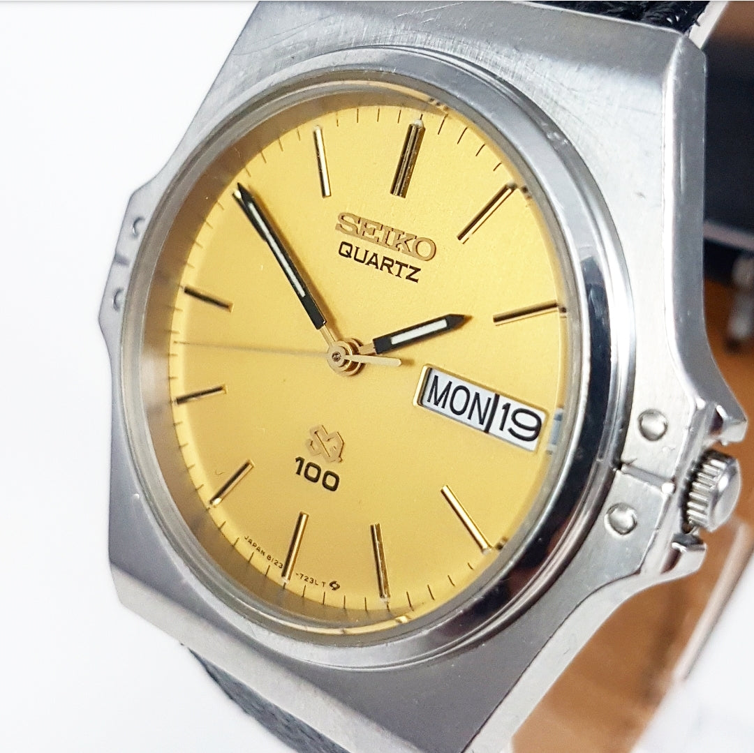 1983 Seiko SQ100 8123-6000 Quartz – Mornington Watches
