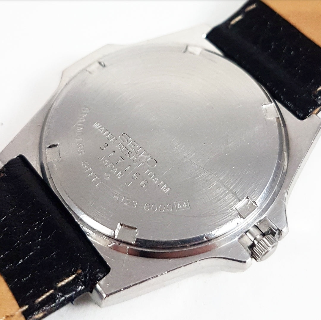 1983 Seiko SQ100 8123-6000 Quartz – Mornington Watches