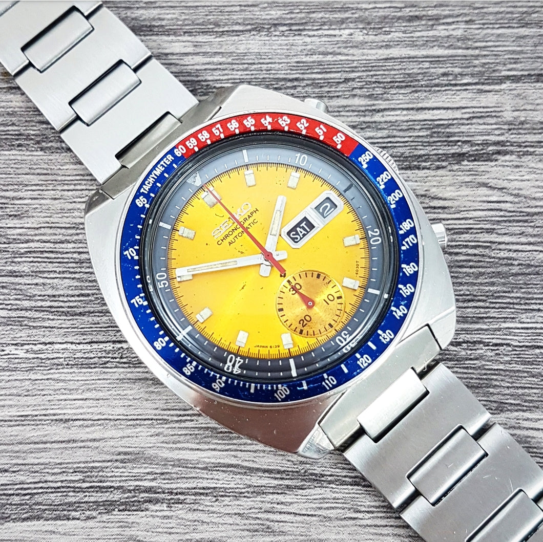 Seiko 6139-6005 'Pogue' Rotating Bezel Star Gear Spring – Fits 6139, 6119, 6117