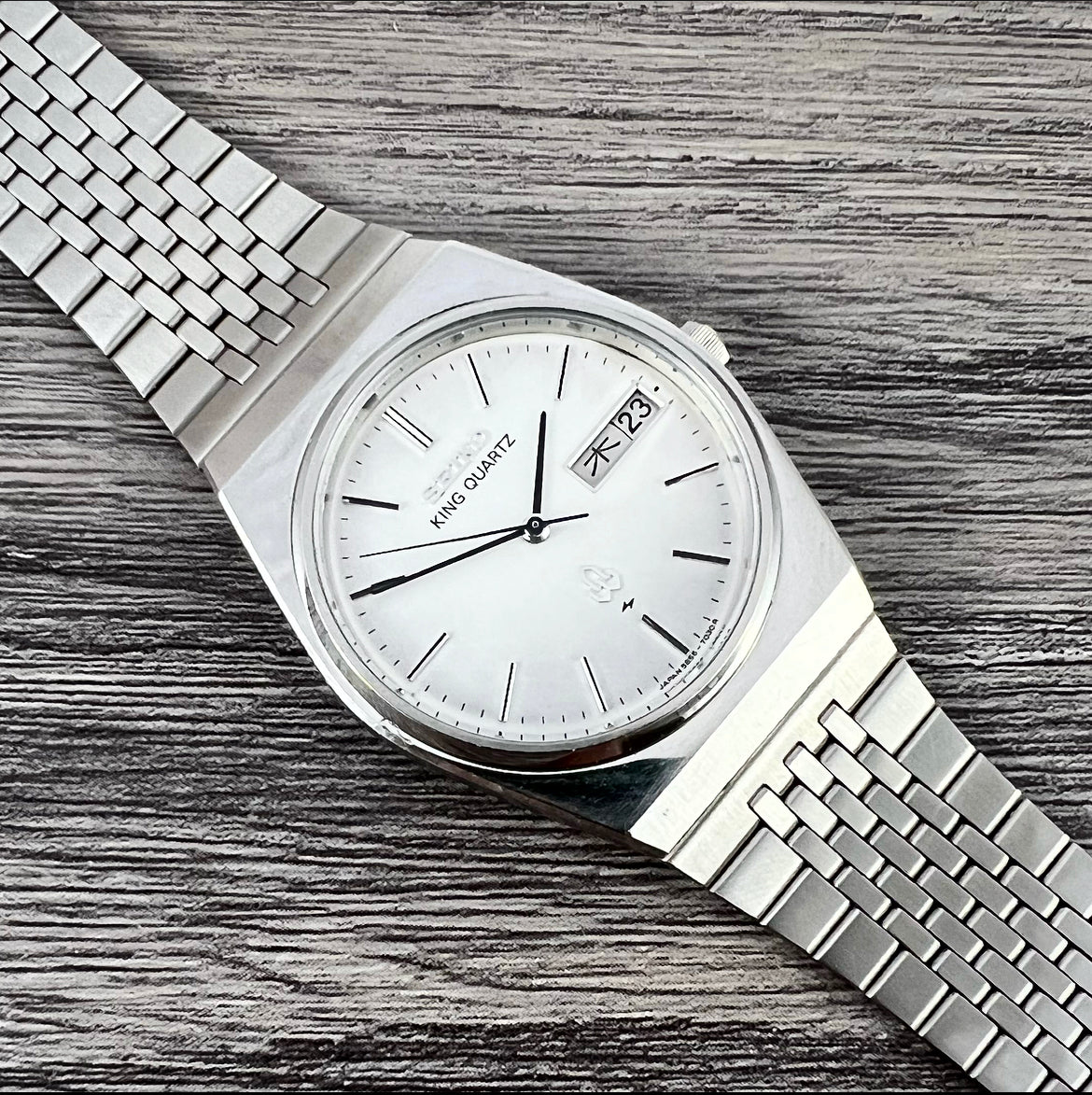d*7様 I12961 SEIKO KING QUARTZ 5856-7020 1978 Seiko King Quartz 5856-7020 – TokeiMedic