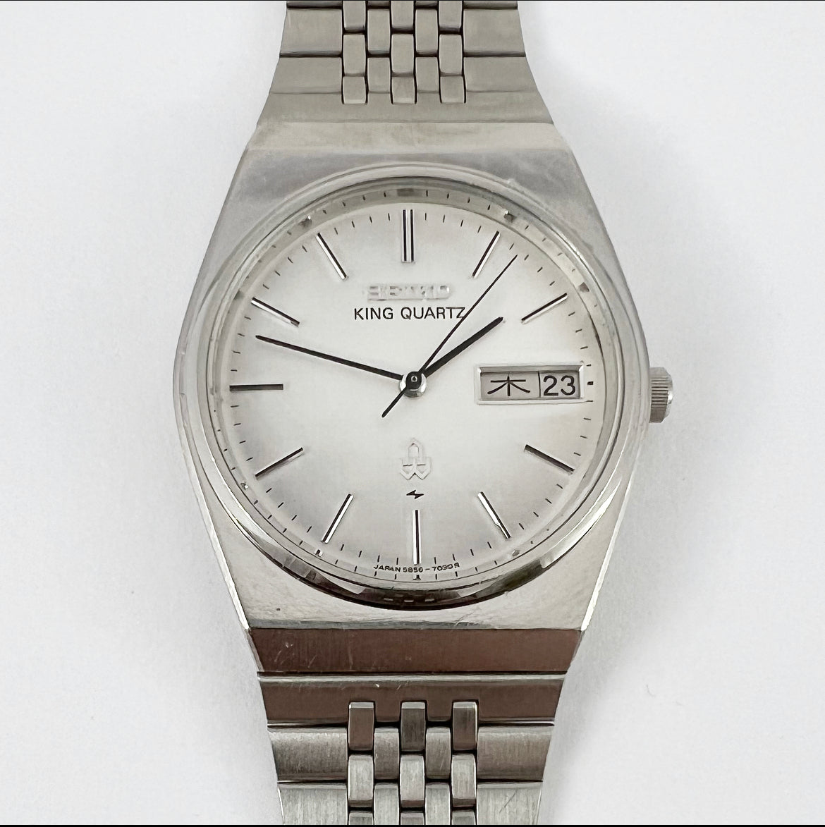 58k56 1978 Seiko King Quartz 5856-7020 JDM – Mornington Watches