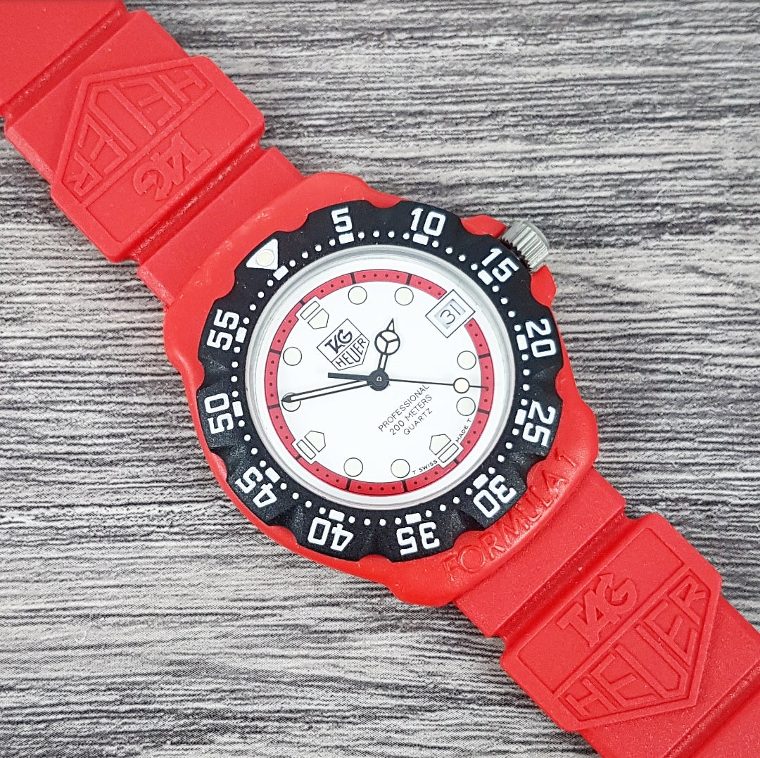 1989 Tag Heuer Professional Formula 1 Quartz Unisex 385.513