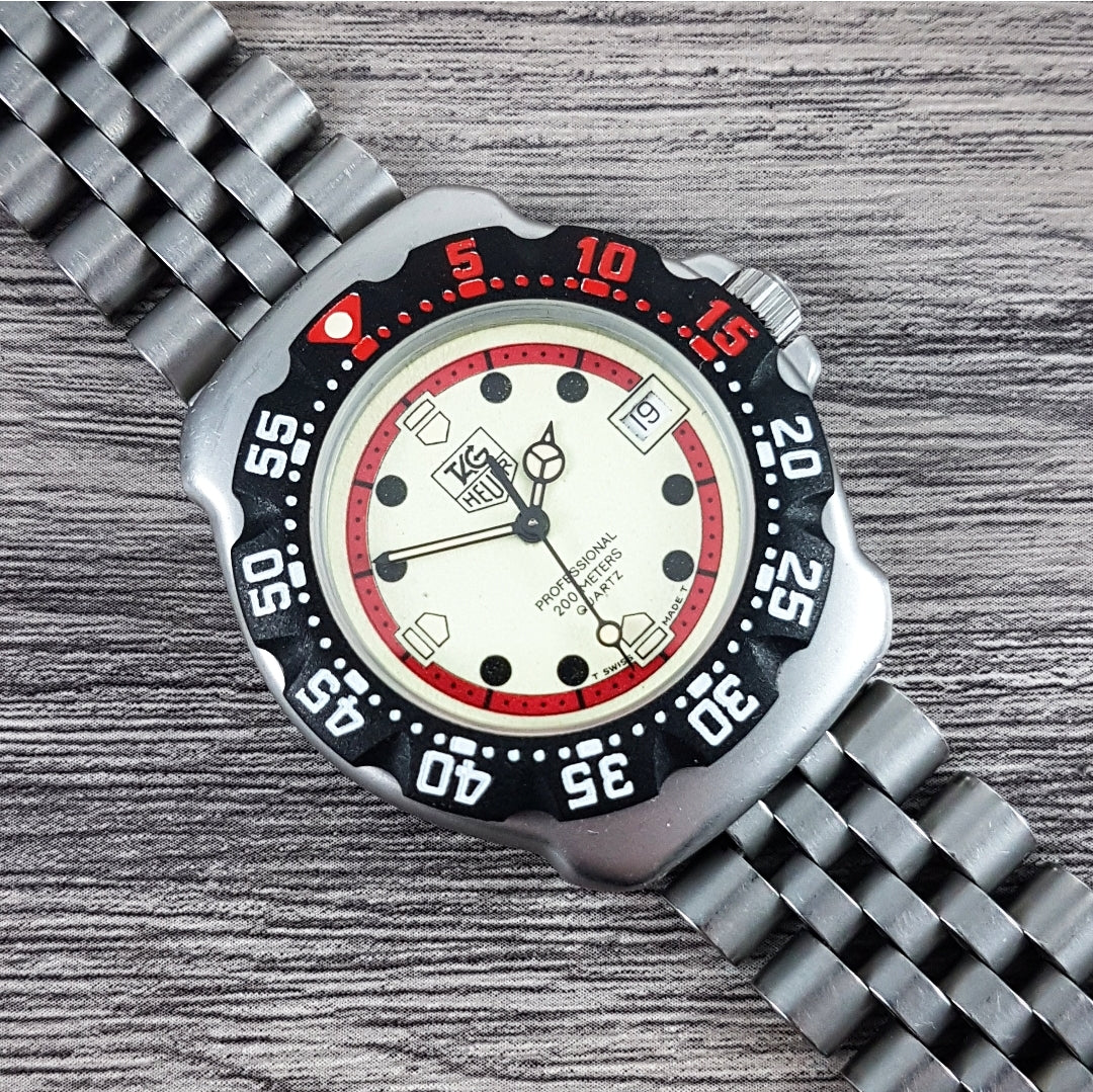 期間限定のお買い得商品 1992 Tag 371.513 Unisex Quartz 1 Formula Professional Heuer 時計