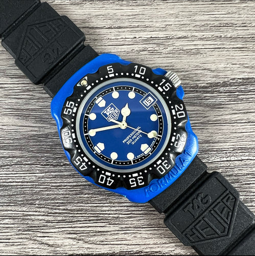 1980s Tag Heuer Professional Formula 1 Quartz Unisex 381.513