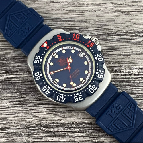 1988 Tag Heuer Professional Formula 1 Quartz Unisex 370.513 (Full Set)